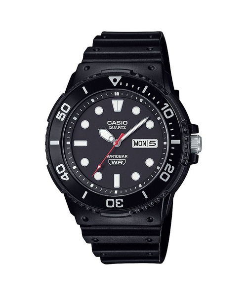 CASIO(カシオ)の「CASIO Collection / MRW-230HJ-1E1JF(アナログ腕時計・メンズ・ブラック・FREE)」の1枚目の写真