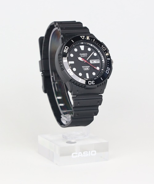 CASIO(カシオ)の「CASIO Collection / MRW-230HJ-1E1JF(アナログ腕時計・メンズ・ブラック・FREE)」の2枚目の写真