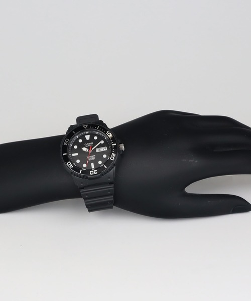 CASIO(カシオ)の「CASIO Collection / MRW-230HJ-1E1JF(アナログ腕時計・メンズ・ブラック・FREE)」の3枚目の写真