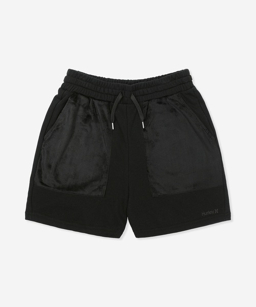 Hurley (ハーレー)の「【Hurley/ハーレー】レディーススウェットショーツ ドローコード付き ショートパンツ TERRY CDR SWITCHING SHORTS(その他パンツ・レディース・オフホワイト/ヘザーグレー/ブラック/マルーン・SMALL/LARGE/MEDIUM)」の2枚目の写真