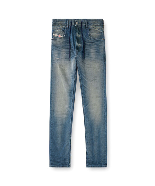 DIESEL（ディーゼル）の「メンズ デニムパンツ ジョグジーンズ 2032 D-KROOLEY-B JOGG（デニムパンツ・メンズ・インディゴブルー・28inch/26inch/30inch/32inch/36inch/34inch）」の6枚目の写真