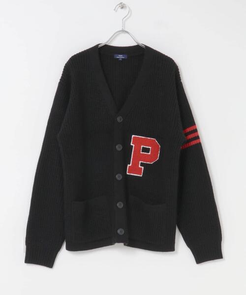 ITEMS URBANRESEARCH（アイテムズ アーバンリサーチ）の「ウール混サガラ刺繍カーディガン（カーディガン/ボレロ・メンズ・グリーン/ブラック・MEDIUM/LARGE）」の18枚目の写真