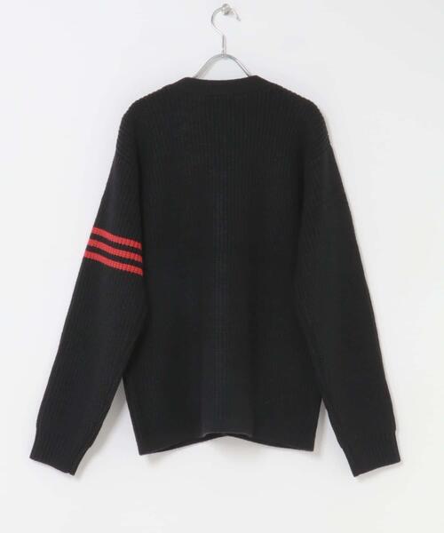 ITEMS URBANRESEARCH（アイテムズ アーバンリサーチ）の「ウール混サガラ刺繍カーディガン（カーディガン/ボレロ・メンズ・グリーン/ブラック・MEDIUM/LARGE）」の19枚目の写真