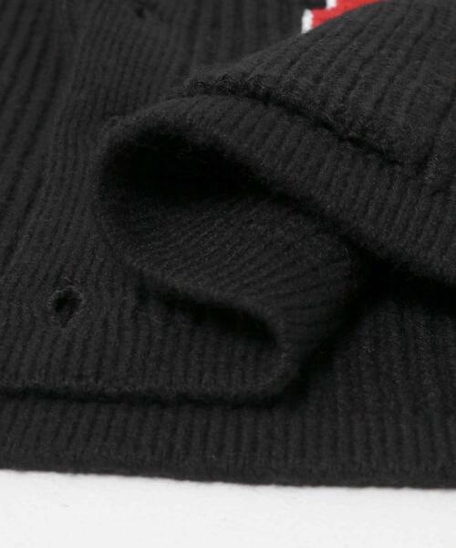 ITEMS URBANRESEARCH（アイテムズ アーバンリサーチ）の「ウール混サガラ刺繍カーディガン（カーディガン/ボレロ・メンズ・グリーン/ブラック・MEDIUM/LARGE）」の20枚目の写真