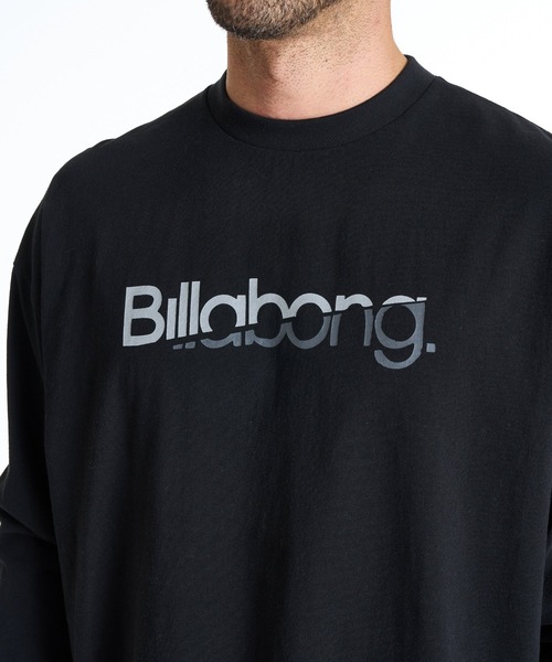 BILLABONG（ビラボン）の「【直営店限定】BILLABONG メンズ スライスロゴ プリント ロンＴ 【2025年秋冬モデル】/ビラボンフロントロゴプリント長袖ロンT（Tシャツ/カットソー・メンズ・クリーム/ブラック/ブルー系その他/ホワイト・SMALL/LARGE/X-LARGE/MEDIUM）」の11枚目の写真