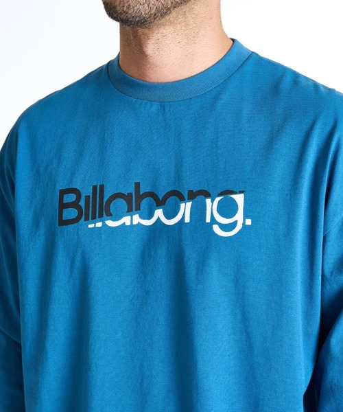 BILLABONG（ビラボン）の「【直営店限定】BILLABONG メンズ スライスロゴ プリント ロンＴ 【2025年秋冬モデル】/ビラボンフロントロゴプリント長袖ロンT（Tシャツ/カットソー・メンズ・クリーム/ブラック/ブルー系その他/ホワイト・SMALL/LARGE/X-LARGE/MEDIUM）」の15枚目の写真