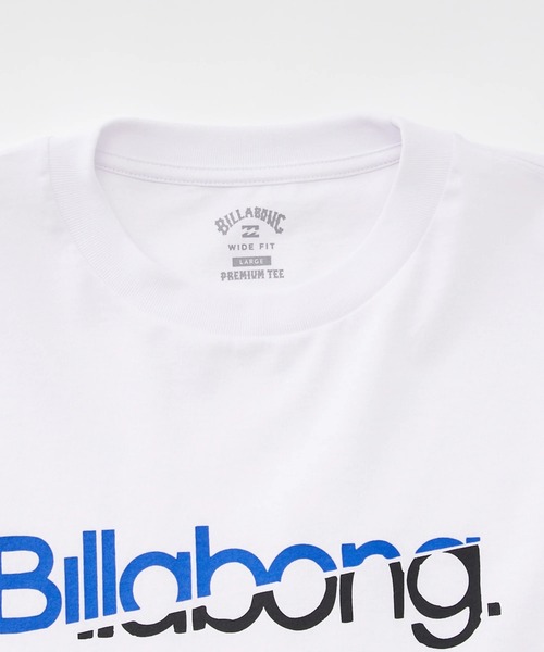 BILLABONG（ビラボン）の「【直営店限定】BILLABONG メンズ スライスロゴ プリント ロンＴ 【2025年秋冬モデル】/ビラボンフロントロゴプリント長袖ロンT（Tシャツ/カットソー・メンズ・クリーム/ブラック/ブルー系その他/ホワイト・SMALL/LARGE/X-LARGE/MEDIUM）」の9枚目の写真