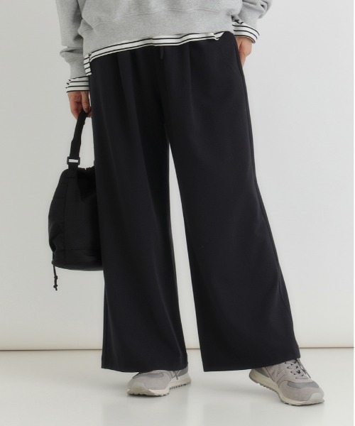 Right-on（ライトオン）の「【HONEYSUCKLE ROSE】【｢楽｣して｢ちゃんと見え｣が一番使える！】TRイージーパンツ(ウエストゴム・ストレッチ・秋カラー・体型を拾いにくい)（その他パンツ・レディース・グレー/ブラック・S/L/M）」の18枚目の写真