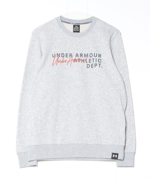 UNDER ARMOUR（アンダーアーマー）の「アンダーアーマー  UAエッセンシャル テリー ノベルティ クルー（スウェット・メンズ・ネイビー/ライトグレー・S/M/L/LL/3L）」の2枚目の写真