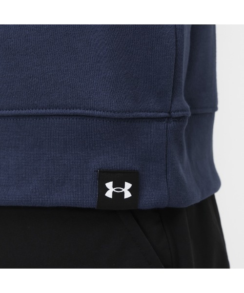 UNDER ARMOUR（アンダーアーマー）の「アンダーアーマー  UAエッセンシャル テリー ノベルティ クルー（スウェット・メンズ・ネイビー/ライトグレー・S/M/L/LL/3L）」の6枚目の写真