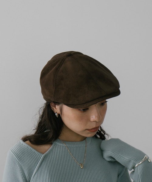 DRWCYS（ドロシーズ）の「スウェードライクハンチング（ハンチング/ベレー帽・レディース・ブラウン/ブラック・FREE）」の17枚目の写真