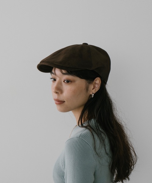 DRWCYS（ドロシーズ）の「スウェードライクハンチング（ハンチング/ベレー帽・レディース・ブラウン/ブラック・FREE）」の16枚目の写真