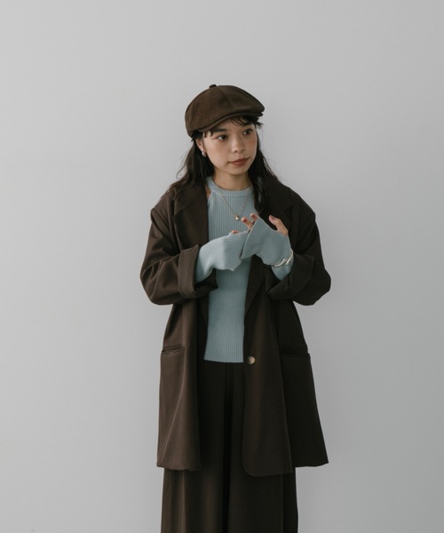 DRWCYS（ドロシーズ）の「スウェードライクハンチング（ハンチング/ベレー帽・レディース・ブラウン/ブラック・FREE）」の21枚目の写真