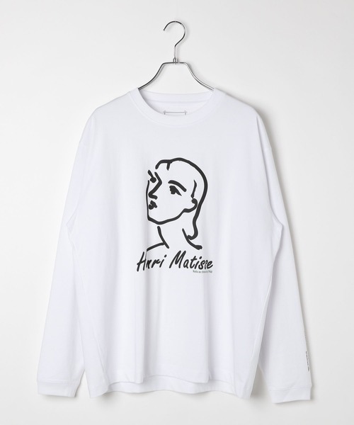 GLOBAL WORK（グローバルワーク）の「ATELIER GLOBAL WORK/長袖Tシャツ/591533（Tシャツ/カットソー・メンズ・ブラック/ブラック系1/ブラック系/ホワイト系3/ホワイト系2/ホワイト系1・SMALL/MEDIUM/LARGE）」の19枚目の写真