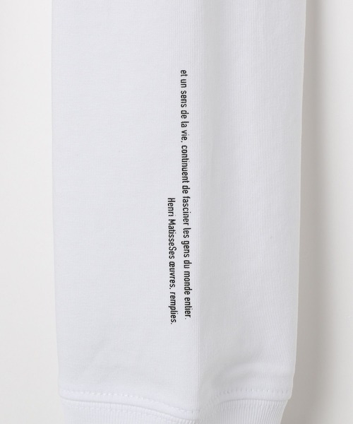 GLOBAL WORK（グローバルワーク）の「ATELIER GLOBAL WORK/長袖Tシャツ/591533（Tシャツ/カットソー・メンズ・ブラック/ブラック系1/ブラック系/ホワイト系3/ホワイト系2/ホワイト系1・SMALL/MEDIUM/LARGE）」の13枚目の写真