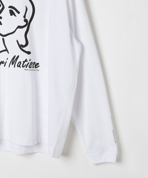 GLOBAL WORK（グローバルワーク）の「ATELIER GLOBAL WORK/長袖Tシャツ/591533（Tシャツ/カットソー・メンズ・ブラック/ブラック系1/ブラック系/ホワイト系3/ホワイト系2/ホワイト系1・SMALL/MEDIUM/LARGE）」の14枚目の写真