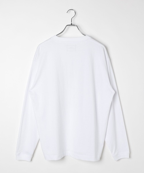 GLOBAL WORK（グローバルワーク）の「ATELIER GLOBAL WORK/長袖Tシャツ/591533（Tシャツ/カットソー・メンズ・ブラック/ブラック系1/ブラック系/ホワイト系3/ホワイト系2/ホワイト系1・SMALL/MEDIUM/LARGE）」の15枚目の写真