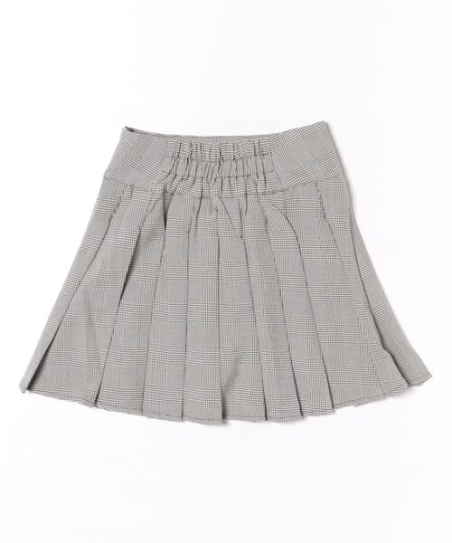 one way（ワンウェイ）の「ダブルベルトプリーツスカート（スカート・レディース・グレー/ブラック/グレー系その他/ブラウン系その他/ブラック系その他・FREE）」の6枚目の写真