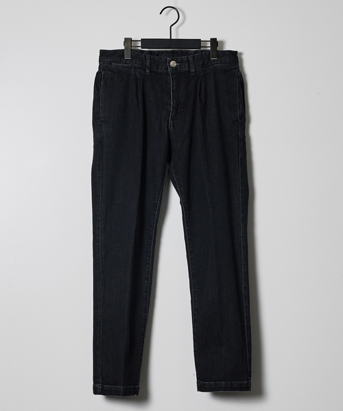 RED CARD TOKYO（レッドカード）の「【RED CARD TOKYO】Slack / デニムスラックス（デニムパンツ・メンズ・ブラック/インディゴブルー・28/29/30/31/32）」の2枚目の写真