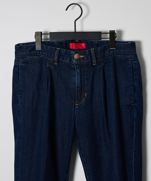RED CARD TOKYO（レッドカード）の「【RED CARD TOKYO】Slack / デニムスラックス（デニムパンツ・メンズ・ブラック/インディゴブルー・28/29/30/31/32）」の9枚目の写真