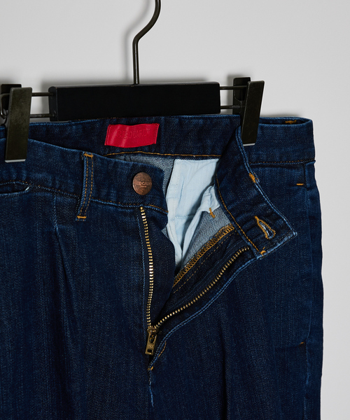 RED CARD TOKYO（レッドカード）の「【RED CARD TOKYO】Slack / デニムスラックス（デニムパンツ・メンズ・ブラック/インディゴブルー・28/29/30/31/32）」の6枚目の写真