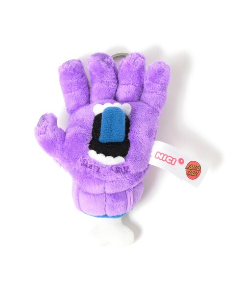 bpr BEAMS(ビーピーアール ビームス )の「NICI×SANTA CRUZ / Screaming Hand 10cm(キーホルダー・レディース・パープル・ONE SIZE)」の7枚目の写真