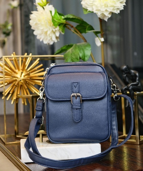 Burner(バーナー)の「【OKUOKU 0909】ミニショルダーバッグ oku-bag-37-38【GBT】(ショルダーバッグ・レディース・ネイビー/グリーン/ブラウン/グレー/ワイン/ブラック・FREE)」の5枚目の写真