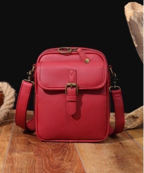 Burner(バーナー)の「【OKUOKU 0909】ミニショルダーバッグ oku-bag-37-38【GBT】(ショルダーバッグ・レディース・ネイビー/グリーン/ブラウン/グレー/ワイン/ブラック・FREE)」の17枚目の写真