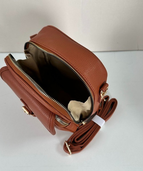 Burner(バーナー)の「【OKUOKU 0909】ミニショルダーバッグ oku-bag-37-38【GBT】(ショルダーバッグ・レディース・ネイビー/グリーン/ブラウン/グレー/ワイン/ブラック・FREE)」の18枚目の写真