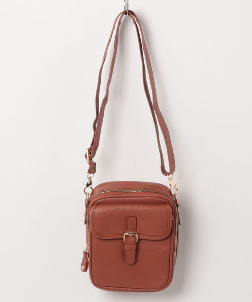 Burner(バーナー)の「【OKUOKU 0909】ミニショルダーバッグ oku-bag-37-38【GBT】(ショルダーバッグ・レディース・ネイビー/グリーン/ブラウン/グレー/ワイン/ブラック・FREE)」の14枚目の写真