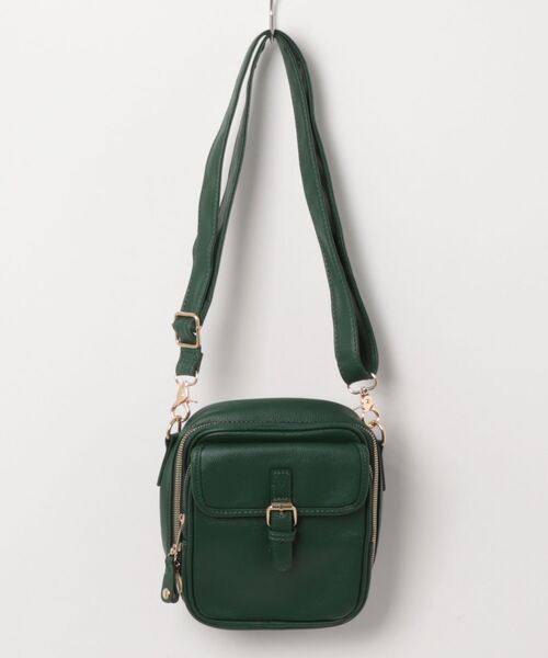 Burner(バーナー)の「【OKUOKU 0909】ミニショルダーバッグ oku-bag-37-38【GBT】(ショルダーバッグ・レディース・ネイビー/グリーン/ブラウン/グレー/ワイン/ブラック・FREE)」の12枚目の写真