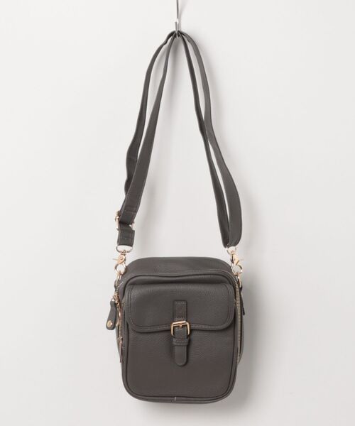 Burner(バーナー)の「【OKUOKU 0909】ミニショルダーバッグ oku-bag-37-38【GBT】(ショルダーバッグ・レディース・ネイビー/グリーン/ブラウン/グレー/ワイン/ブラック・FREE)」の10枚目の写真