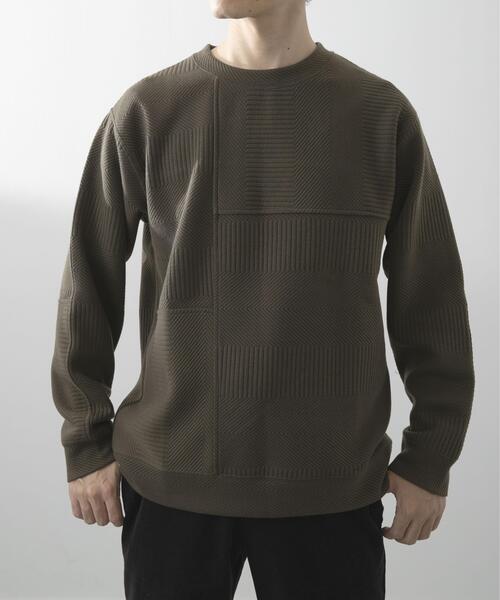 Titleist カモフラージュ ジャカードクルーネックニット Lサイズ