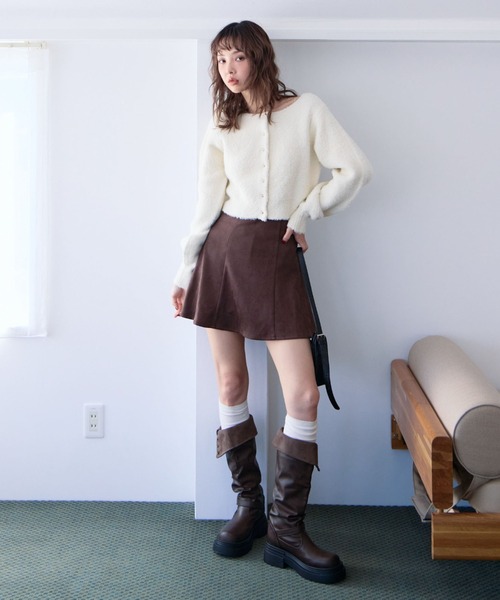 archives（アルシーヴ）の「２ｗａｙロングブーツ（ブーツ・レディース・ブラック/ブラウン・MEDIUM/LARGE）」の17枚目の写真