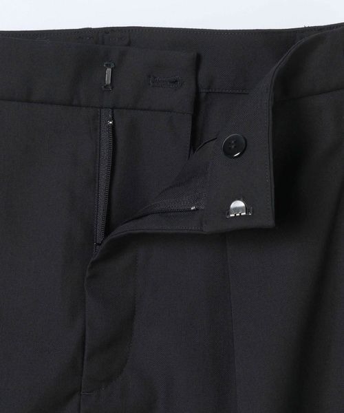 JEANASIS（ジーナシス）の「センタープレスコクーンパンツ/600724（スラックス・レディース・モカ/ブラック/オフホワイト/ブラック系・MEDIUM/SMALL）」の19枚目の写真