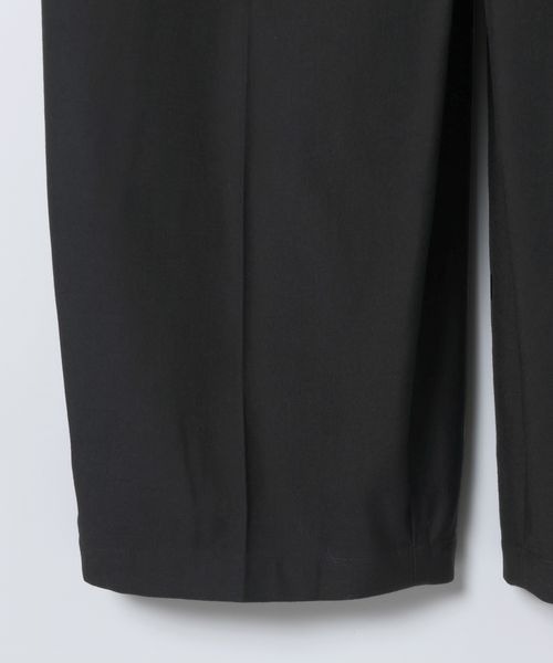 JEANASIS（ジーナシス）の「センタープレスコクーンパンツ/600724（スラックス・レディース・モカ/ブラック/オフホワイト/ブラック系・MEDIUM/SMALL）」の17枚目の写真