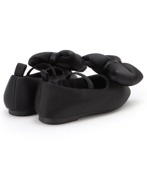 petit main（プティマイン）の「パデッドリボンパンプス（パンプス・キッズ・ブラック/シルバー・14cm/19cm/16cm/15cm/17cm/18cm）」の7枚目の写真