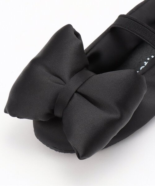 petit main（プティマイン）の「パデッドリボンパンプス（パンプス・キッズ・ブラック/シルバー・14cm/19cm/16cm/15cm/17cm/18cm）」の3枚目の写真