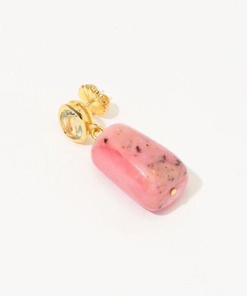 lizzie fortunato jewels(リジーフォルトゥナート)の「Lizzie Fortunato ROSADO ピアス(ピアス(両耳用)・レディース・ピンク系その他・FREE)」の3枚目の写真