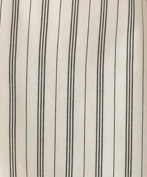 Dessin(デッサン)の「【洗える】ストライプカフス袖ブラウス(シャツ/ブラウス・レディース・チョコ/チャコール/グレー系その他2・00/01/02/03)」の11枚目の写真