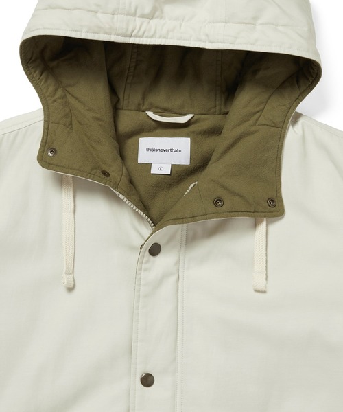 thisisneverthat(ディスイズネバーザット)の「Hooded Puff Parka(パーカー・メンズ・カモフラージュ/ストーン・L/M/S/XL)」の6枚目の写真