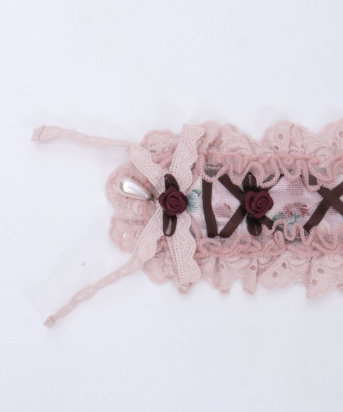 axes femme（アクシーズファム）の「花柄レースヘッドドレス（その他