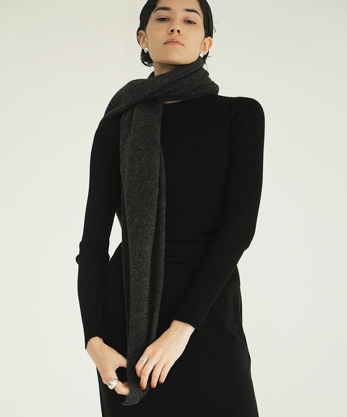 トップス CLANE SHEER RIB KNIT TOPS セール】SHEER RIB KNIT TOPS（ニット/セーター）｜CLANE（クラネ）の