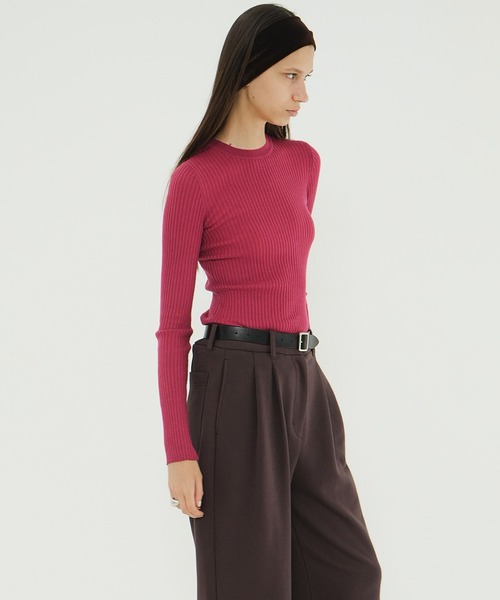 2025a/w完売品 CLANE　RIB KNIT TOPS 2025a/w完売品 CLANE RIB KNIT TOPS