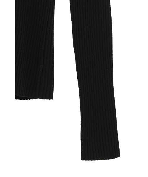 CLANE（クラネ）の「SHEER RIB KNIT TOPS（ニット/セーター・レディース・アイボリー/ピンク/グレー/ブラック・2/1）」の20枚目の写真