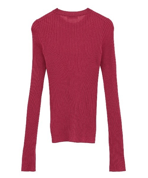 セール】SHEER RIB KNIT TOPS（ニット/セーター）｜CLANE（クラネ）の