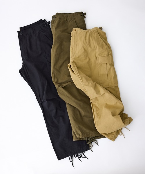 セール】【3/2WORKS】別注/リップストップカーゴパンツ（カーゴパンツ