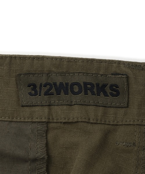 LE CERCLE par rope'(ルセルクルパーロペ)の「【3/2WORKS】別注/リップストップカーゴパンツ(カーゴパンツ・メンズ・ブラック/ベージュ/カーキ・M/L/LL)」の11枚目の写真