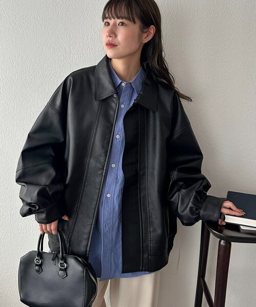 DISCOAT（ディスコート）の「【衿取り外し可能/ユニセックス】ボア衿