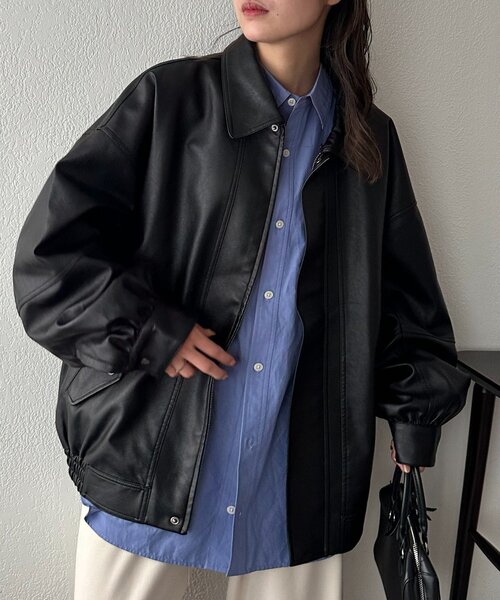 DISCOAT（ディスコート）の「【衿取り外し可能/ユニセックス】ボア衿